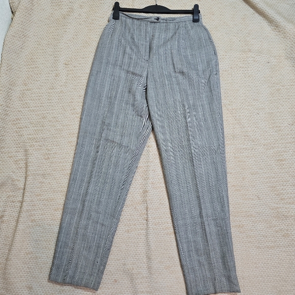 Vintage Harve Benard 100% Wool Pants Size 12 Gray - Picture 10 of 14